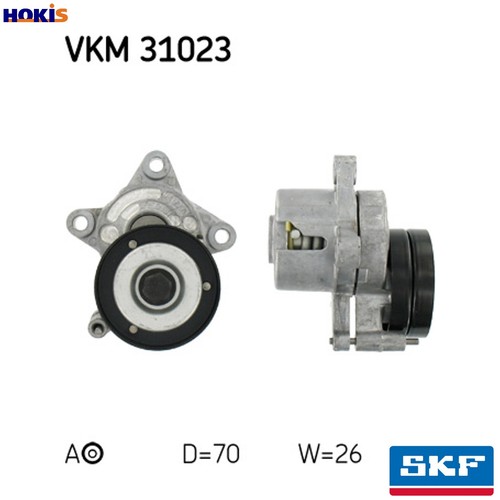 Belt tensioner vribbed - tensioner,