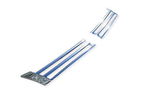 Upper front grille chrome - grille, trim