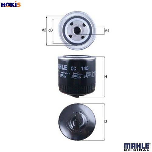 Oil filter 145 for - oil,