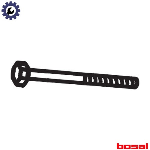 Bolt exhaust system 258 885 - bolt, 258-885