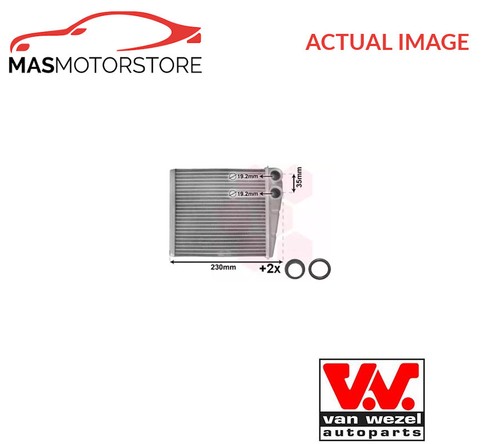 Heater radiator exchanger lhd - heater,