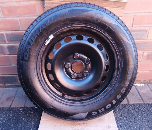 Caddy steel wheel with - vw, 15"
