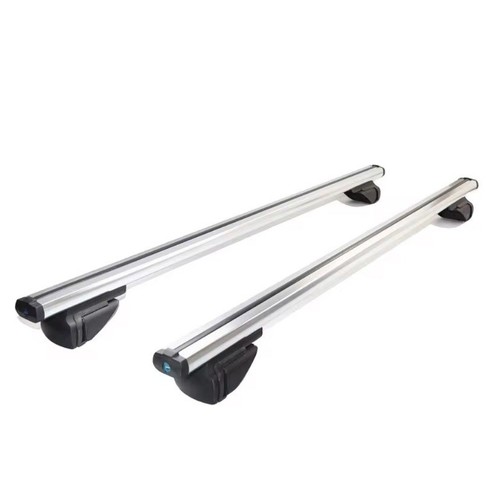 Aluminium roof rack cross bars - aluminium,