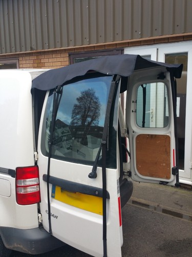 Volkswagon caddy van rear - caddy,