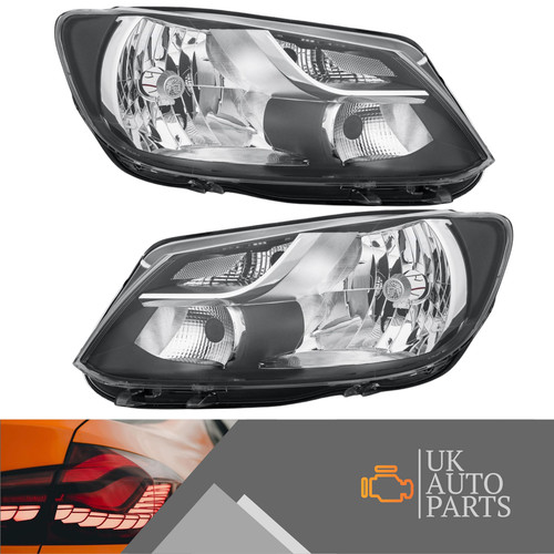 Pair headlights caddy van - pair,