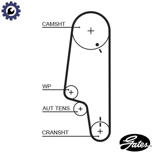 Timing belt 5427xs for - for, vw