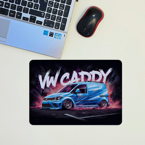 Volkswagen caddy van - mouse, mat