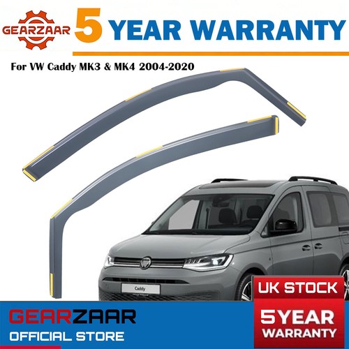 Window visors for caddy - vw, mk3