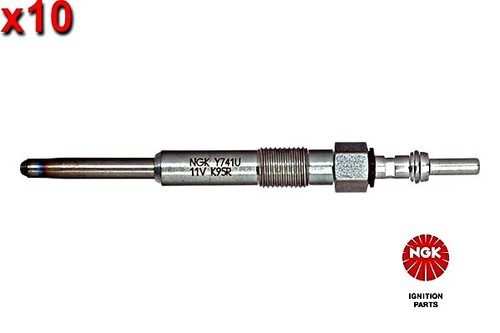 10x glow plug - plug, audi
