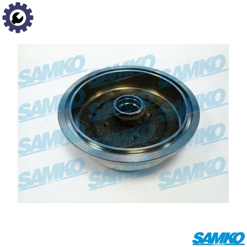 Brake drum s70242 for vw - 2x,
