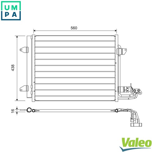 Condenser air conditioning - air,