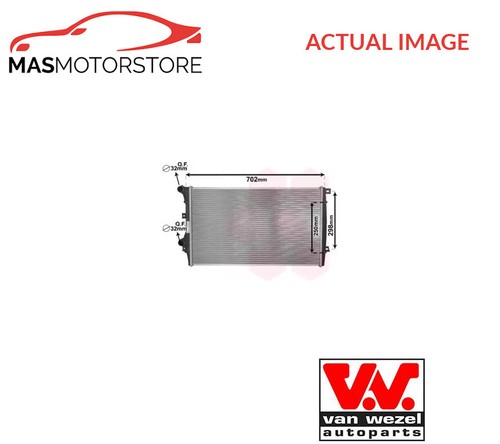 Engine cooling radiator van - cooling,