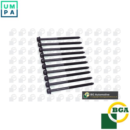 Cylinder head bolt set bk4380 - head,