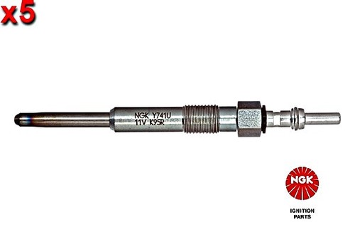 Glow plug ngk fits audi - glow,