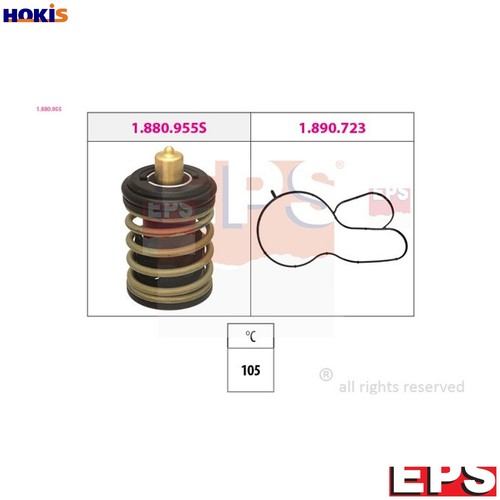 Thermostat coolant 880 955 - thermostat,